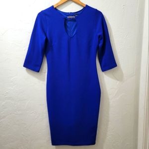 Gorgeous rich blue dress